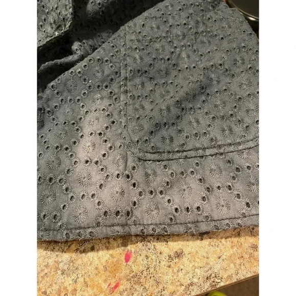 See By Chloe Cotton Black Lace 2 Buttons Jacket/Blazer Size S/M Pockets - Picture 13 of 14